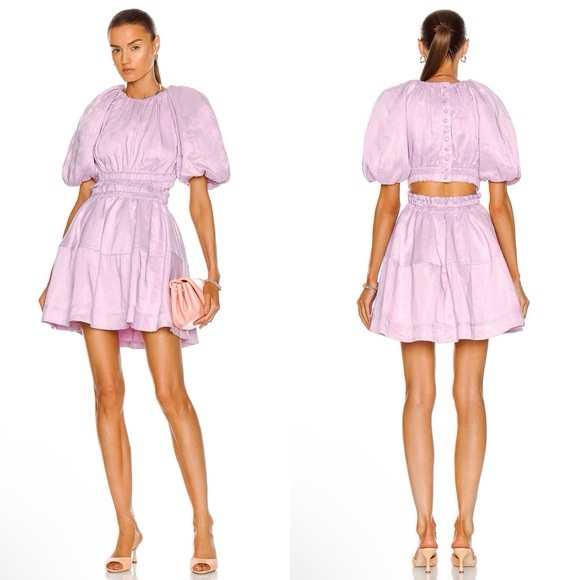 Aje Solitude Cut Out Mini Dress | Au 6/Us 2